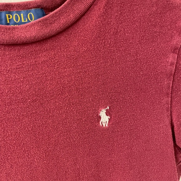 Polo Ralph Lauren logo T-shirt maroon - Picture 2 of 8